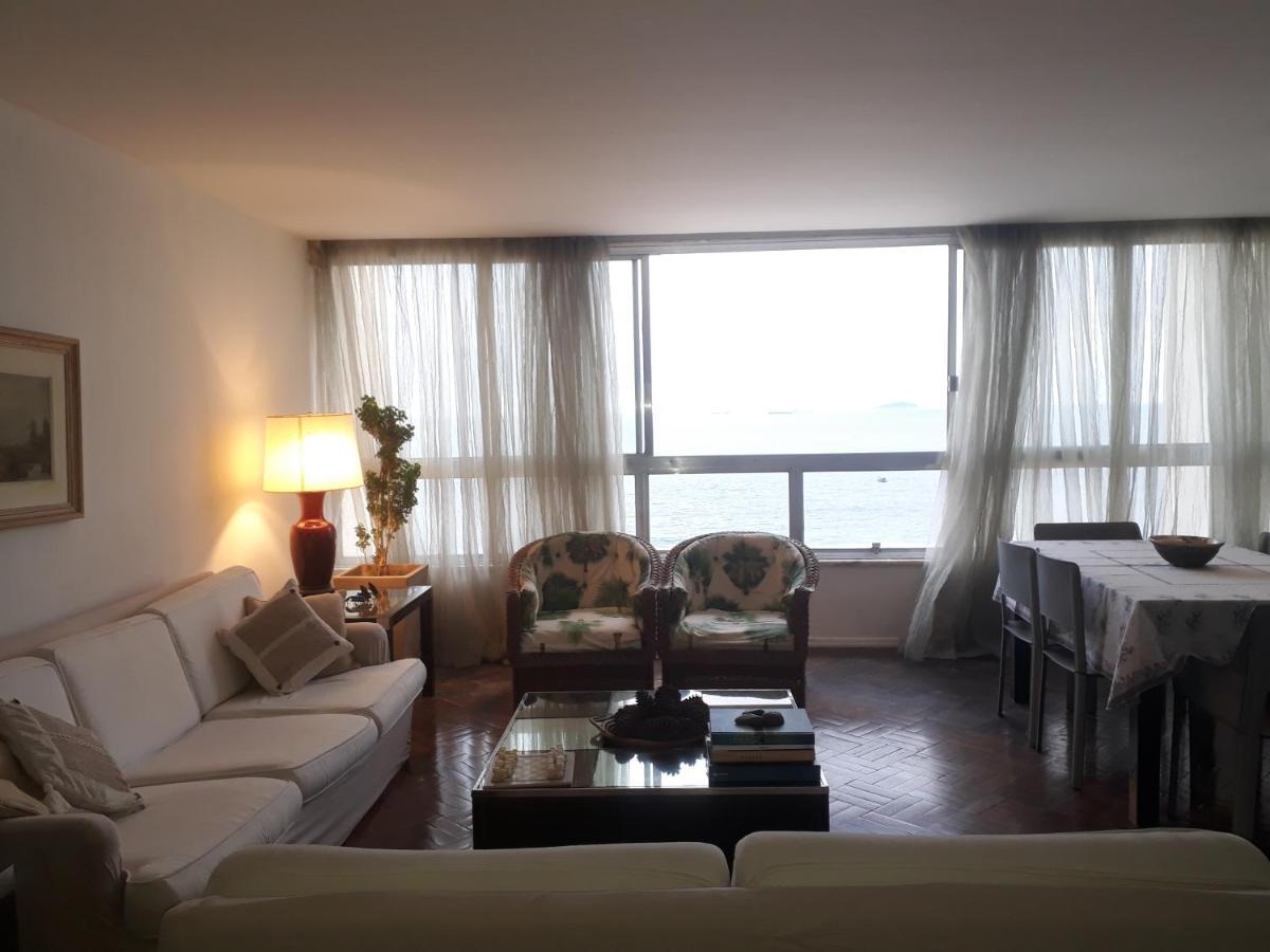 Copacabana Vista Mar Cobertura 2 Andares De Frente Para Os Fogos Do Reveillon Com 5 Quartos, 5 Ar-Condicionados, 6 Banheiros E Garagem Gratuita Rio de Janeiro Zewnętrze zdjęcie