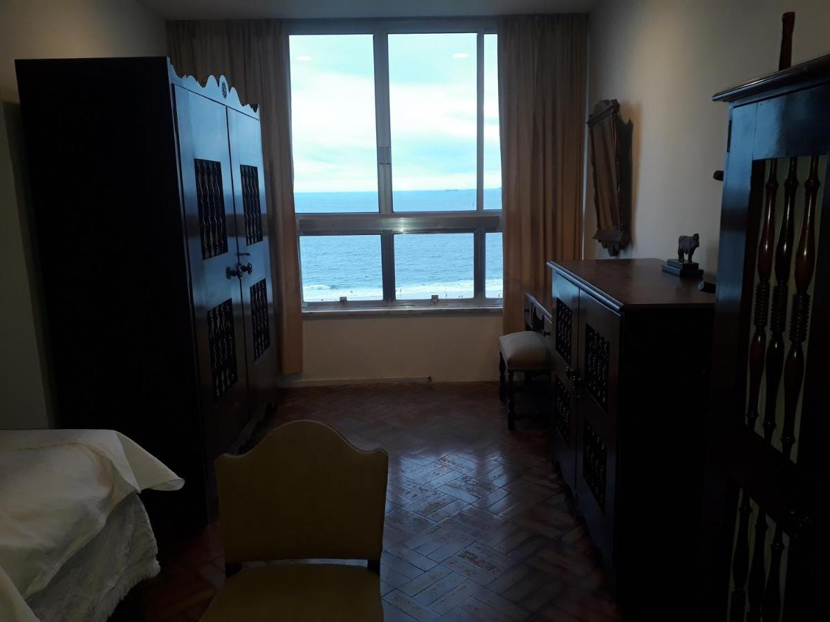 Copacabana Vista Mar Cobertura 2 Andares De Frente Para Os Fogos Do Reveillon Com 5 Quartos, 5 Ar-Condicionados, 6 Banheiros E Garagem Gratuita Rio de Janeiro Zewnętrze zdjęcie